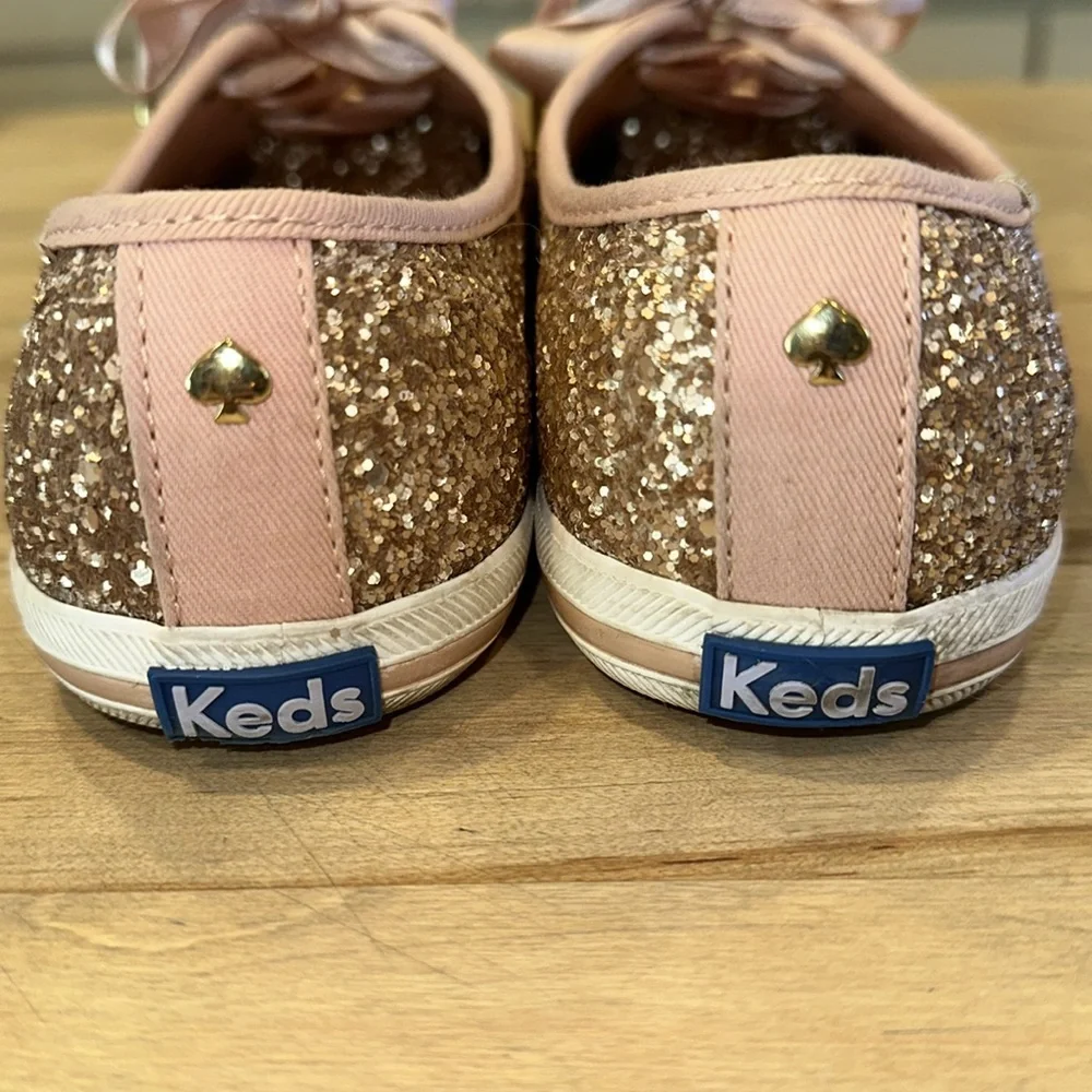 KATE SPADE♠️Gorgeous Encrusted Keds - Picture 6 of 12